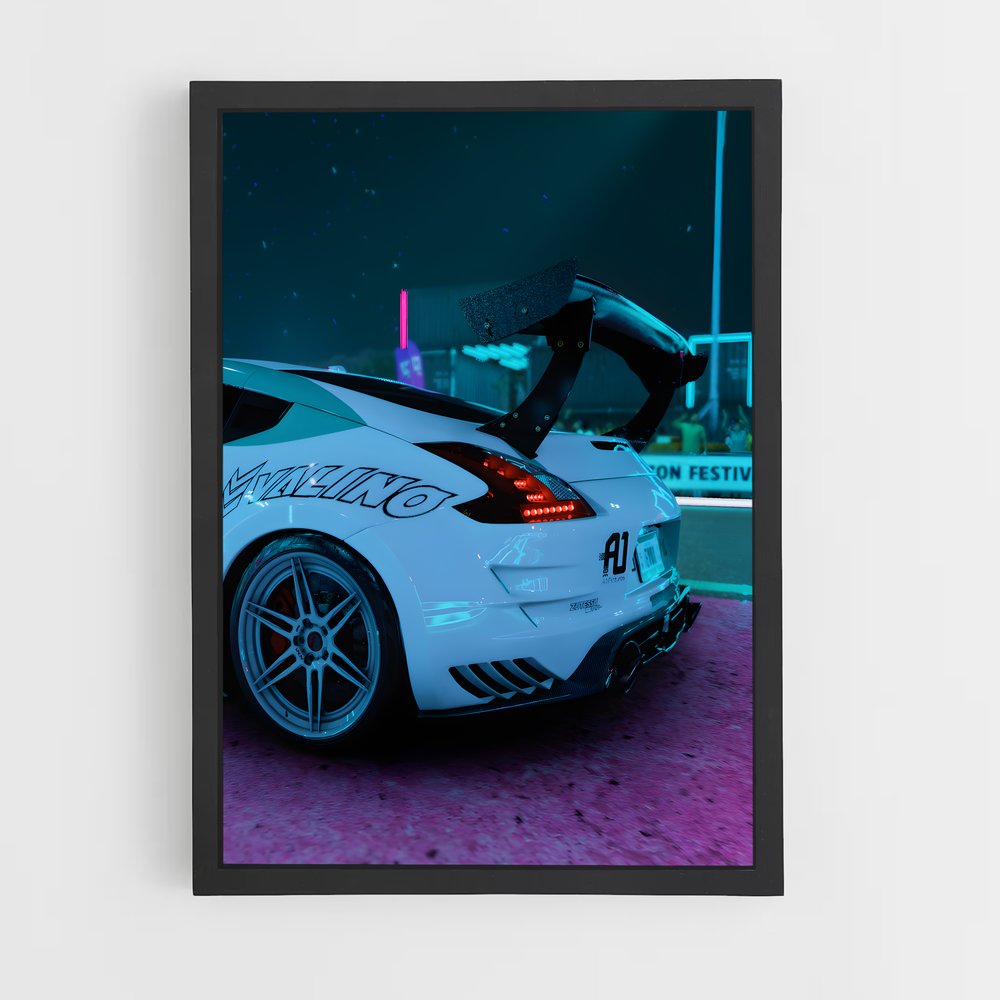Poster Nismo Night Drive – affiche Nissan (vue 2)
